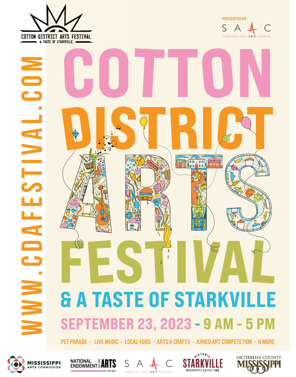 2023 Cotton District Arts Festival Juried Arts Exhibition College of
